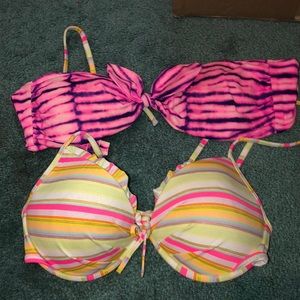 Medium / 34C VS bathingsuit tops!